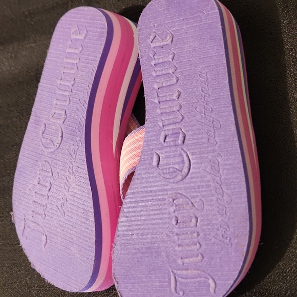 NEW JUICY COUTURE GIRL SANDALS SIZE 10 - Picture 5 of 7
